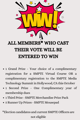 Raffle Prizes 2024 Society Elections