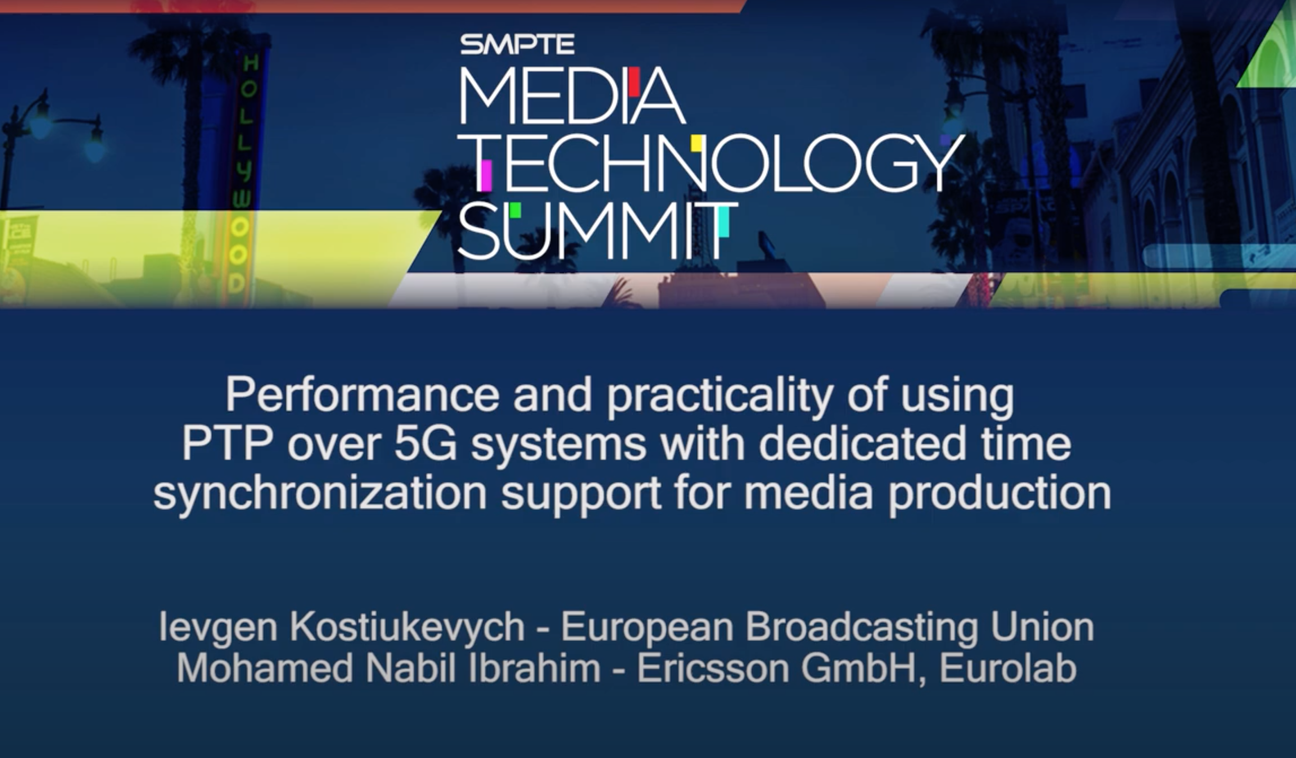 Performance and practicality of using PTP over 5G systems with dedicated time synchronization support for media production 