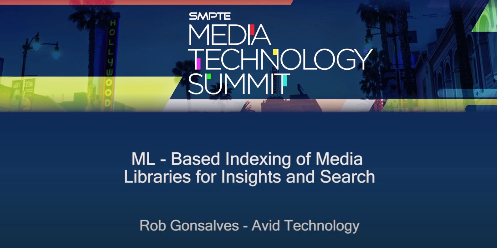 ML - Based Indexing of Media Libraries for Insights and Search