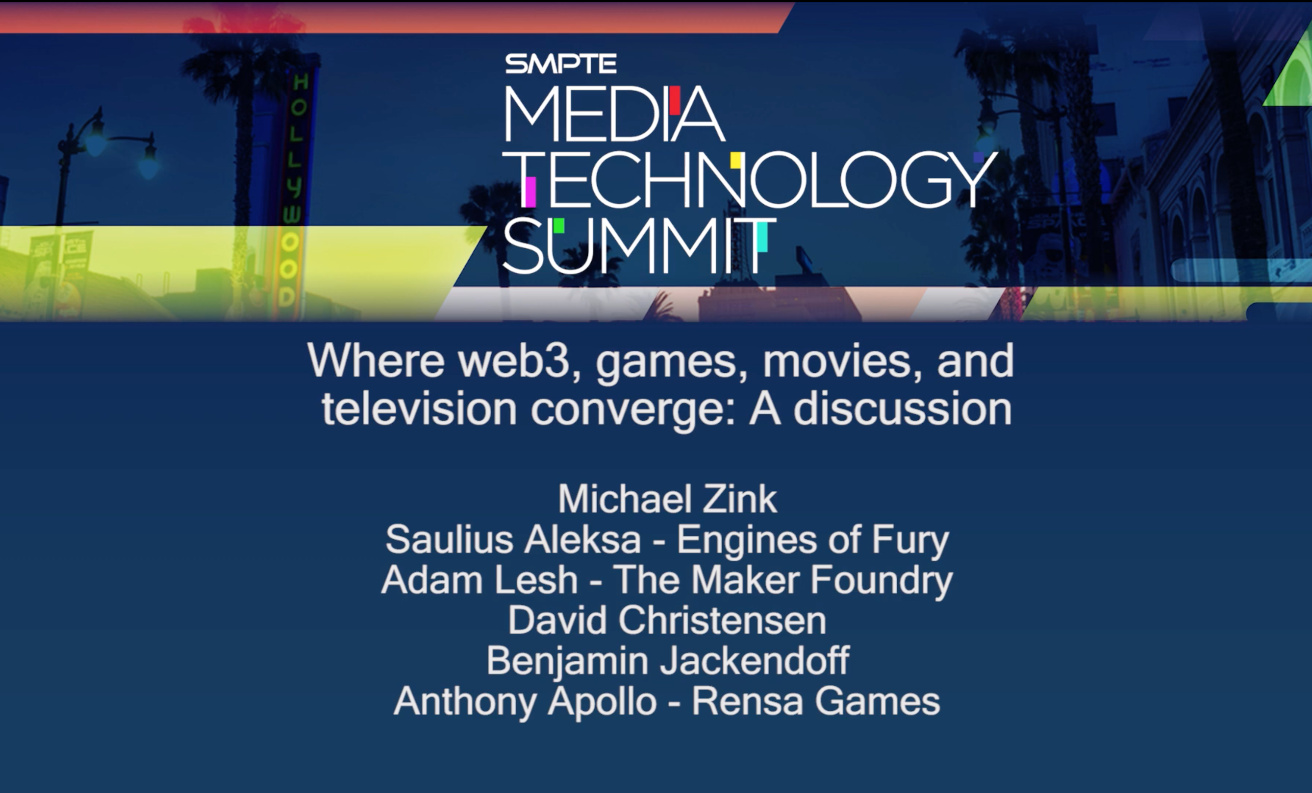 Where web3, games, movies, and television converge: A discussion