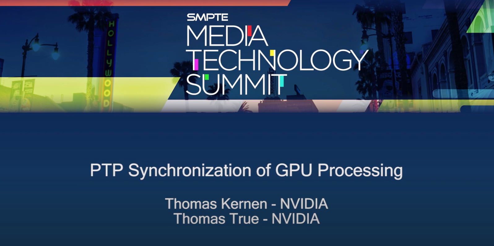PTP Synchronization of GPU Processing