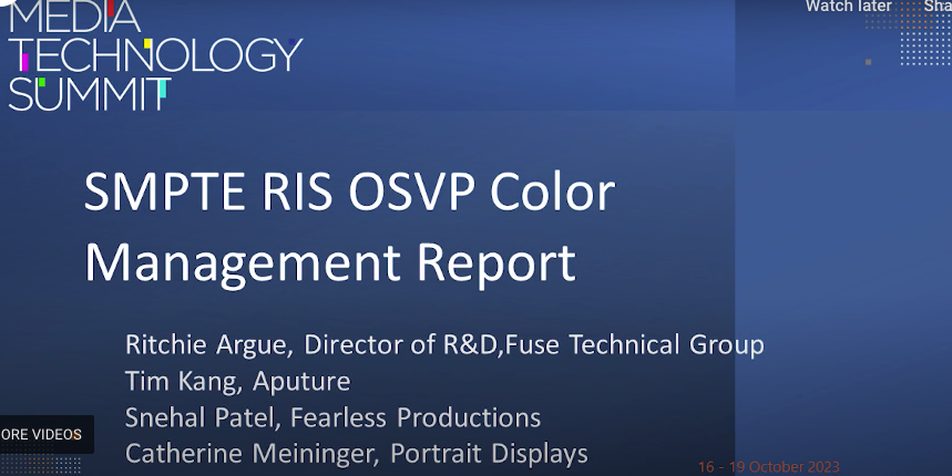 Color Management Report