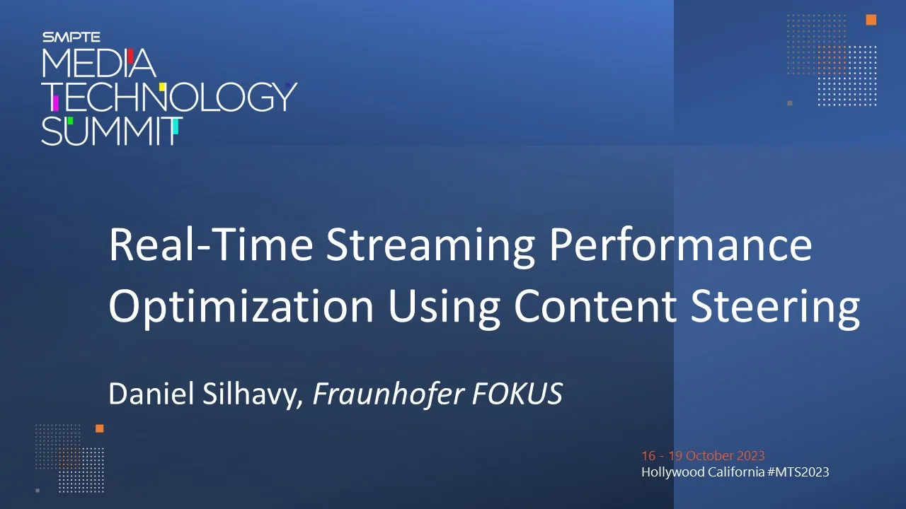 Real-Time Streaming Performance Optimizationhttps://youtu.be/llXrqmLvlw0 using Content Steering