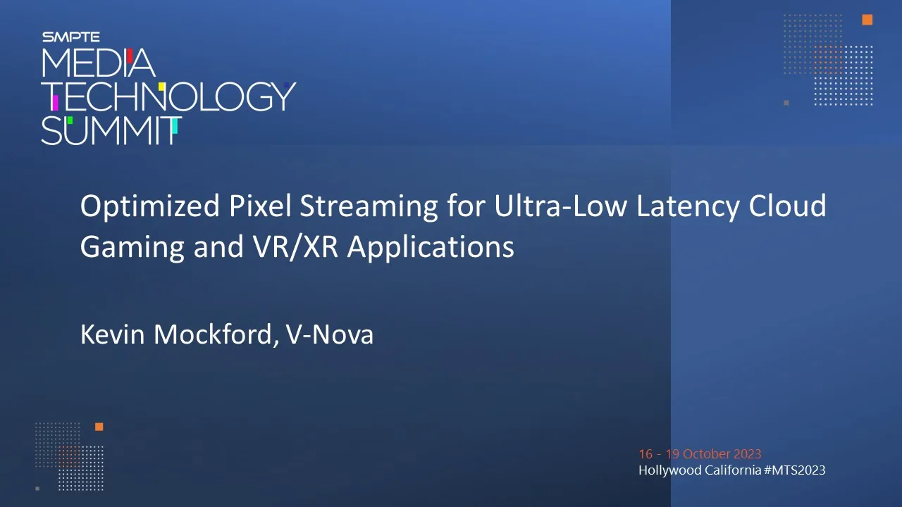 Optimized cloud streaming for ultra-low-latency cloud gaming and VR/XR applications