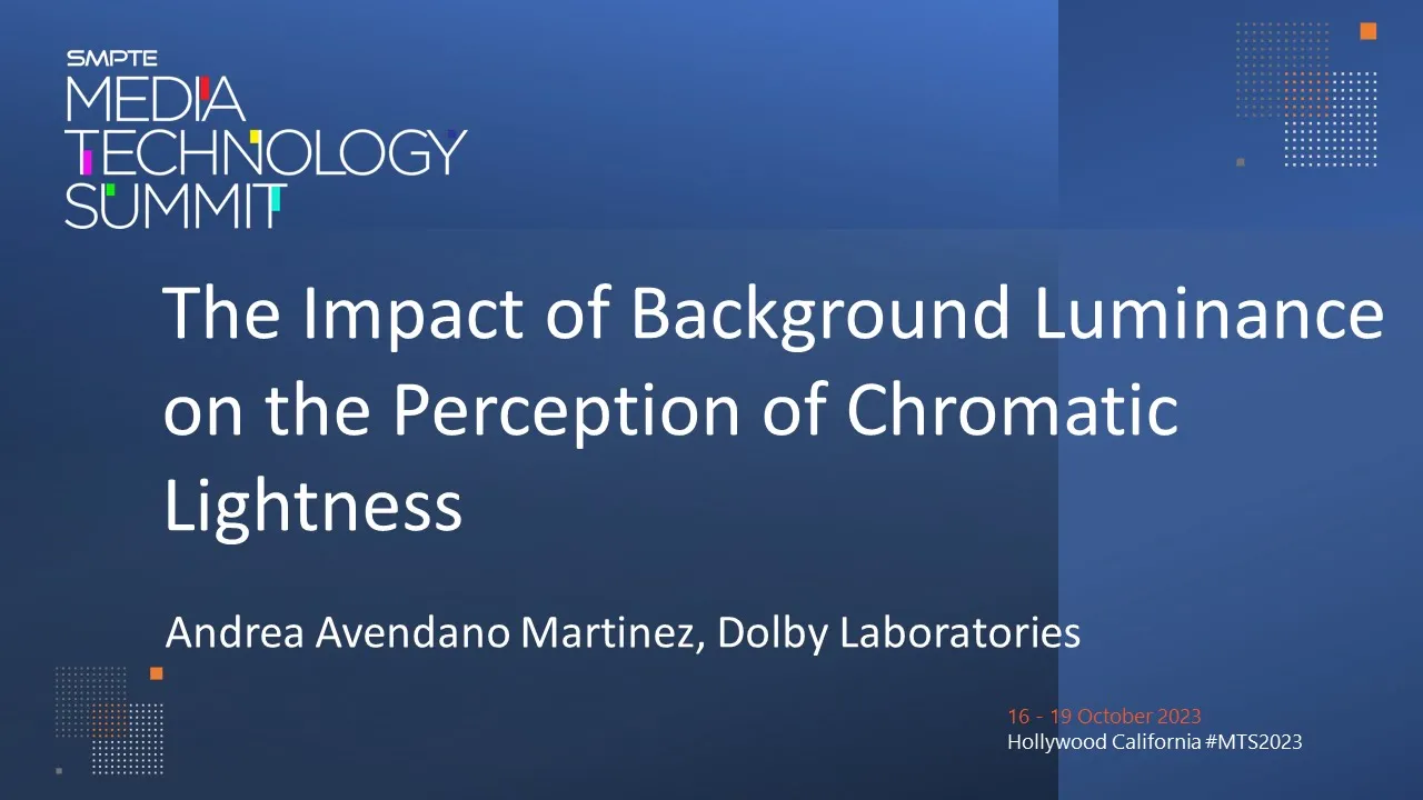 The Impact of Background Luminance on the Perception of Chromatic Lightness