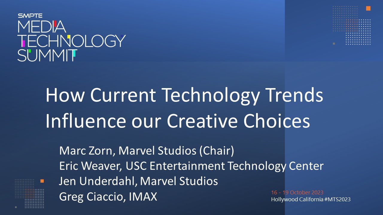 How Current Technology Trends Influence our Creative Choices